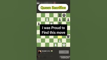 Immortal Queen Sacrifice!! #chessgame #chesscom