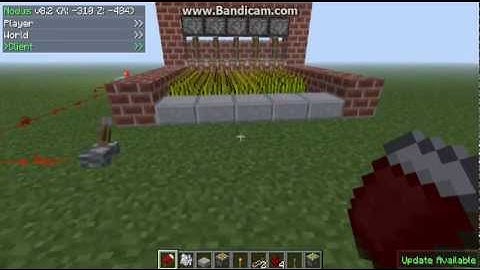 Minecraft Tutorial - Semi Automatic Wheat Farm