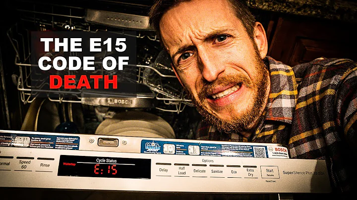 Prevent and FIX Bosch E15 WATERTAP ERROR CODE Forever!