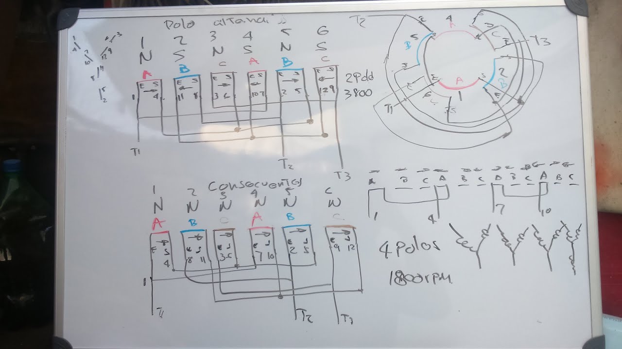 conexiones de motores trifasicos de 12 puntas pdf