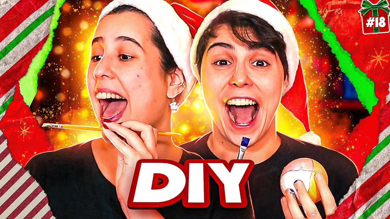 FAZENDO ENFEITES DE NATAL PRA ÁRVORE! ARTISTAS!!! FT @itsjazzb
