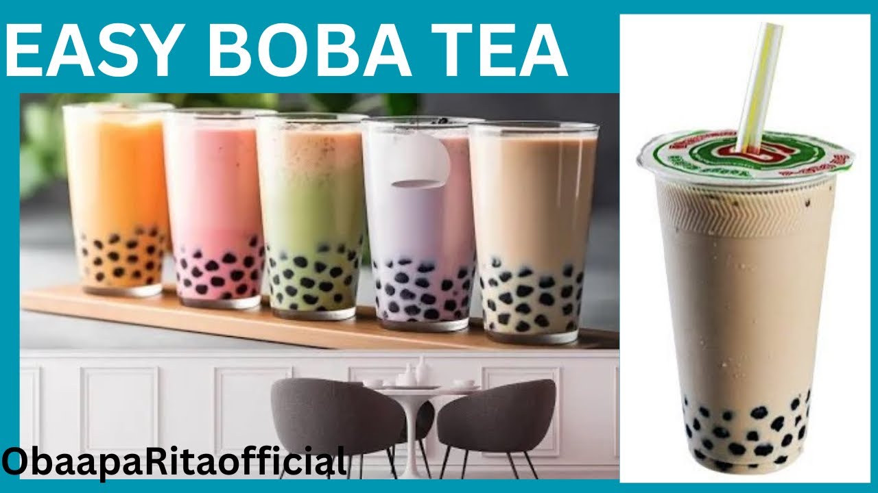 How to Make Boba Tea at Home | Easy Bubble Tea Recipe “ - YouTube