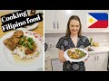 MY FIRST time cooking FILIPINO food