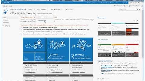 Ignite Webcast - Office 365 Deployment with FastTrack - Part 1