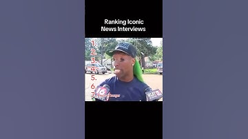 Grappigste iconische nieuwsinterviewmoment