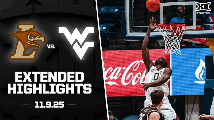 Lehigh vs. West Virginia Extended Highlights | 2025-26 Big 12 Men's Basketball