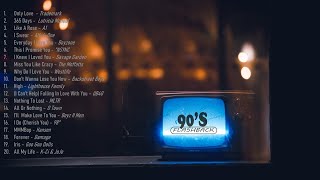 Back to the 90's (Volume 1) | Male Songs Edition | Non-Stop Playlist