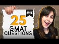 GMAT Quiz #16 - Live GMAT Practice Covering Quant, Verbal, RC, &amp; Data Insights