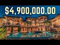 Touring a $4,200,000.00 Lake front Mansion in Florida