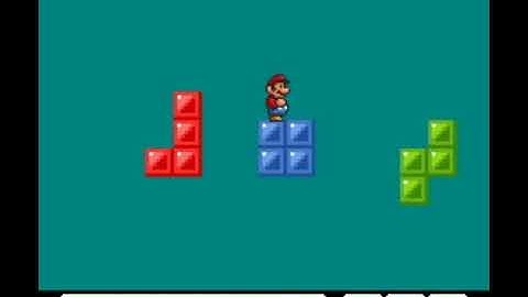 SMB3 for Super Mario All-Stars Custom Level #505 - Tetris City