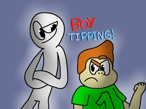 Boy Tipping!