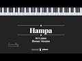 Hampa (LOWER KEY) Ari Lasso (KARAOKE PIANO)