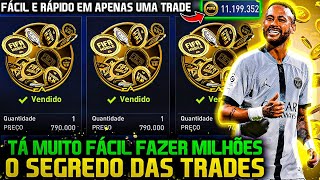 COMO FAZER QUALQUER TRADE & FICAR MILIONÁRIO? TÁ MUITO FÁCIL APROVEITE | FIFA MOBILE 22