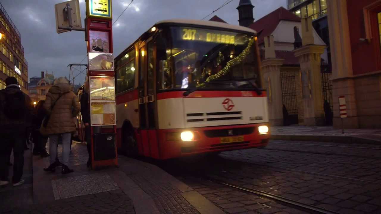 Общественный транспорт в Праге / Public transport in Prague