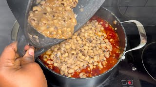 How To Make The Tastiest Ghanaian Beans Stew | Step By Step | Recipe | Lovystouch