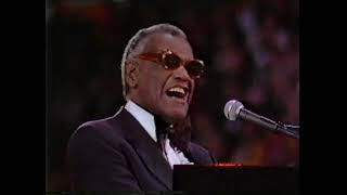 Video thumbnail of "50th Presidential Inauguration Ball for Ronald Reagan (1/19/1985) - Part 13: Ray Charles"