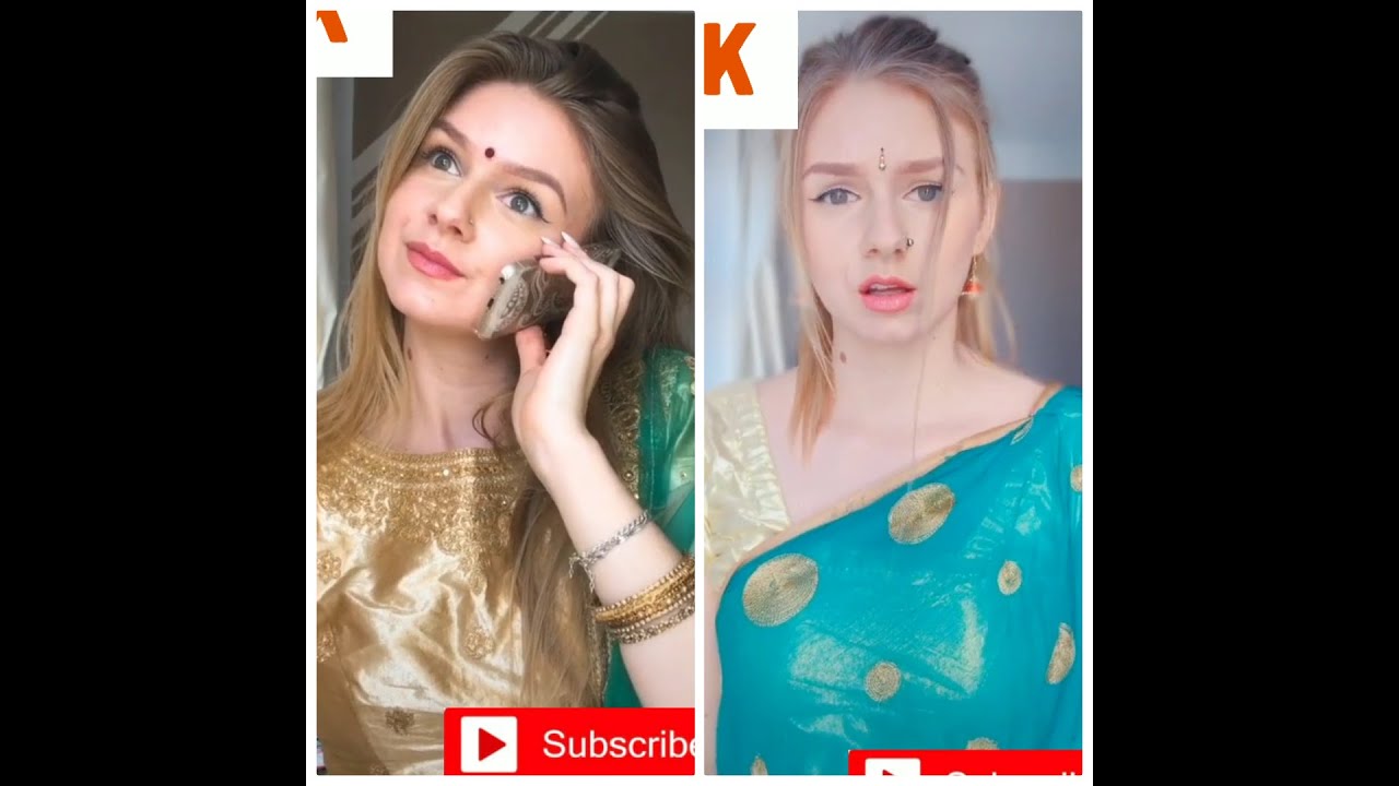 Beautiful Foreign girl Kannada TikTok | JenniJi Kannada TikTok 