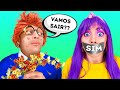 Eu Disse SIM a um NERD | Dizer SIM a TUDO por 24 HORAS | Desafio Engraçado, por La La Lândia Musical