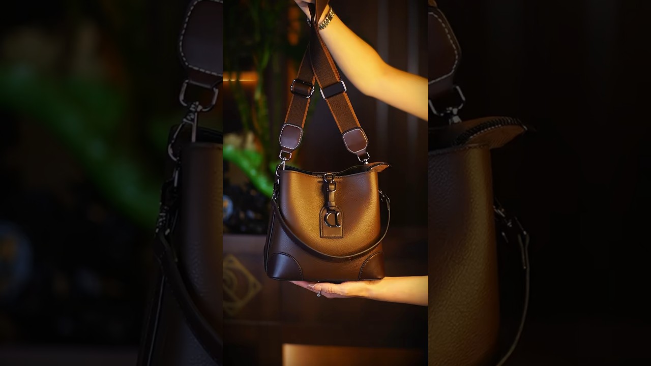 High-quality Pure Leather Handbag for ladies latest trending design " 