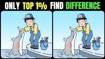 Spot The Difference! 🔍 Only the Top 1% Can Find All 3 Differences 😱🧠