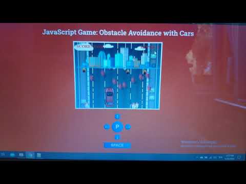 JavaScript Game: Obstacle Avoidance with Cars | TheAmplituhedron