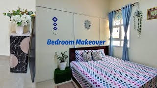 Bedroom Makeover | Bedroom Decorating Ideas | Rental Friendly