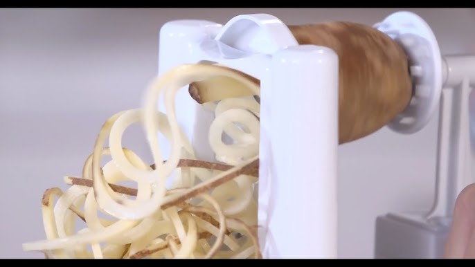 How to Make Curly Fries ~ KitchenAid Stand Mixer Spiralizer