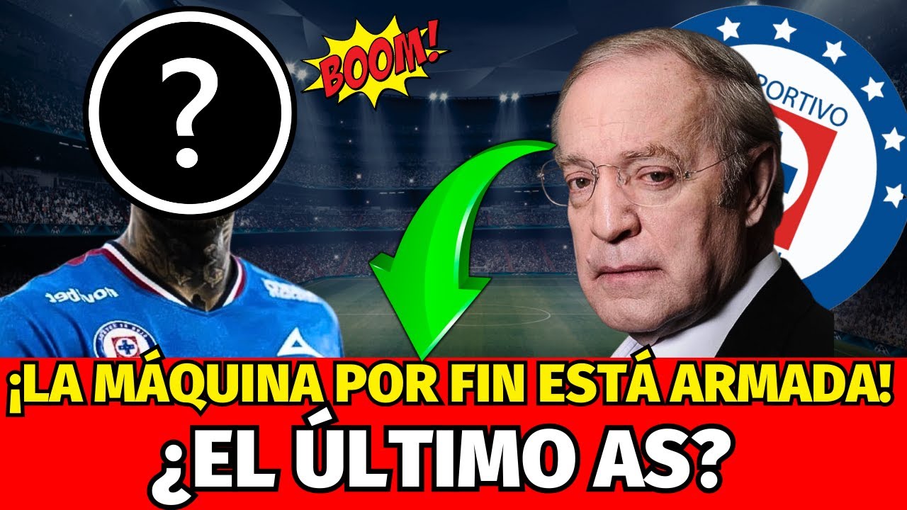 ¡COMPRA TOTAL! PRESENTAN AL ÚLTIMO REFUERZO AQUÍ ¡NOTICIAS DE CRUZ AZUL HOY!