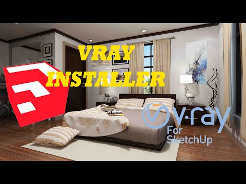 How to install Vray Renderer in Sketchup 2015 for your loptop or PC