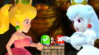 Mario fights Evil Peach & Boosette in New Super Mario Bros. Wii