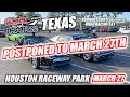 Houston Cleetus and Cars POSTPONED To March 27th... FREAKIN SNOW/Too Cold To Actually Race