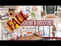 🍁FALL CLEAN & DECORATE WITH ME 2019! | EXTREME CLEANING MOTIVATION | DECORATE ON A BUDGET | SAHM