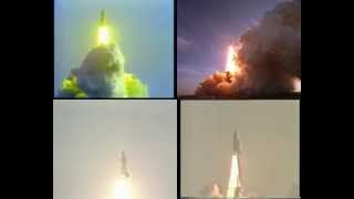 STS-1 Launch Multi-View