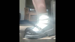 Mary Jane And White Sock Combination