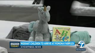 250 migrant children to arrive at Pomona Fairplex on Saturday | ABC7