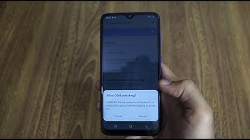 Samsung Galaxy A10/A20/A30/A40/A50/A60/A70/A80/A90: How to OEM Unlock Enable