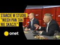 Starcie w studiu niech pan tak nie skacze