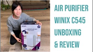 Winix C545 unboxing, setup, review, cleaning of 4-stage air purifier, available at Costco & Amazon screenshot 3