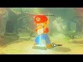 Mario Pulls out The Master Sword - Zelda Breath of the Wild