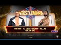 Gunther vs Seth Rollins WrestleMania 42. WWE 2K25