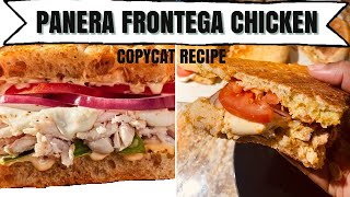 Panera Frontega Chicken Sandwich Copycat Recipe | Most Items from ALDI | EASY MEAL | ALDI Challenge