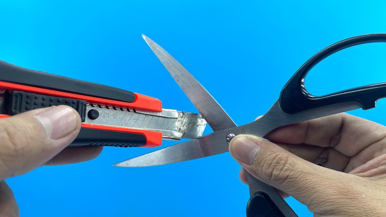 Regardless of how you use your scissors, they can still be sharpened