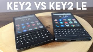 BlackBerry KEY2 vs. KEY2 LE in 2020