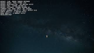 Interplanetary Rocket Simulation | Earth to Moon | Source Code Included