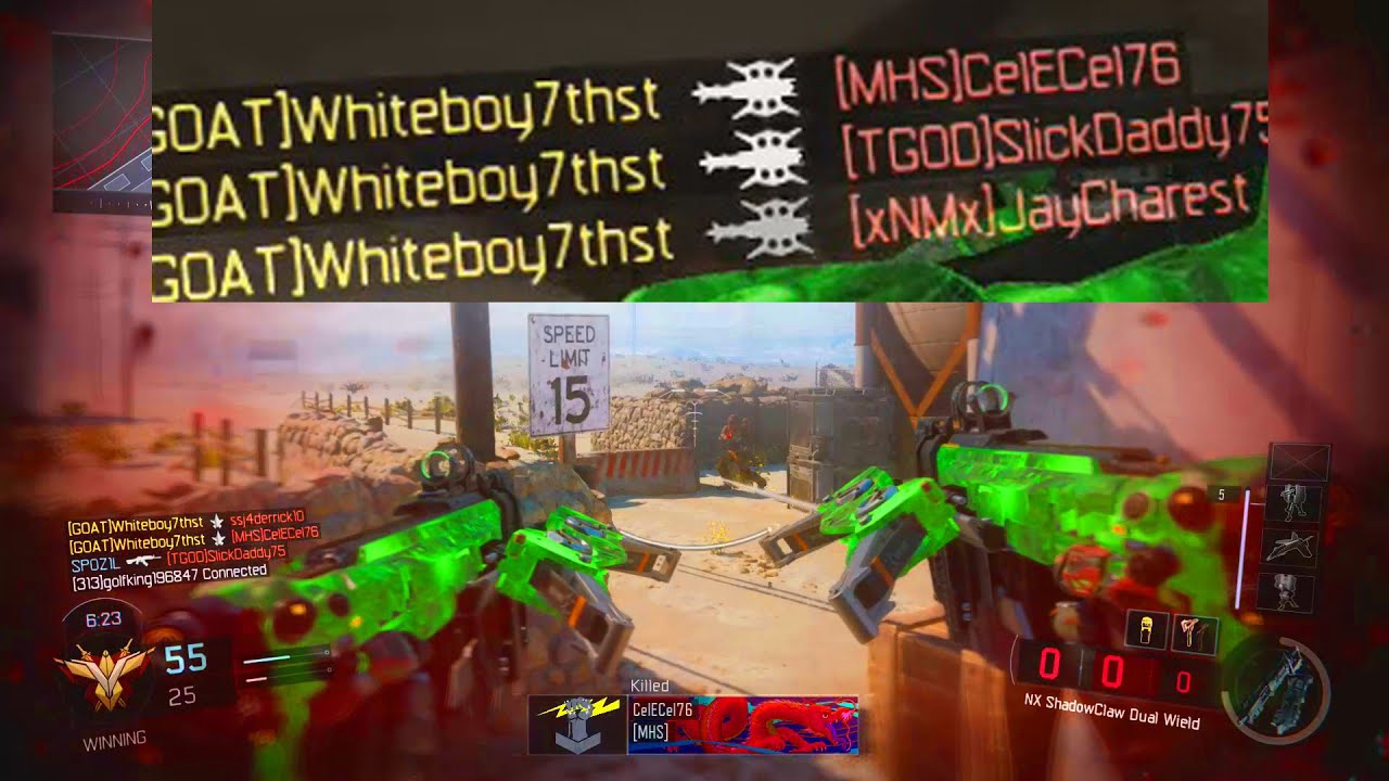 Black Ops 3 - AKIMBO CROSSBOWS "EPIC" (NX ShadowClaw CROSSBOW Gameplay  Black Ops 3)