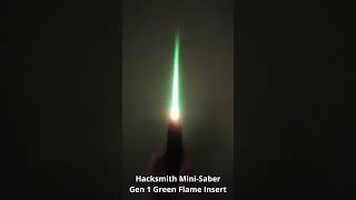 Hacksmith Mini-Saber Gen 1 Colour Changing Inserts #shorts