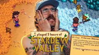 i played stardew for 9 hours and so much happened \/\/ stardew valley pt. 4
