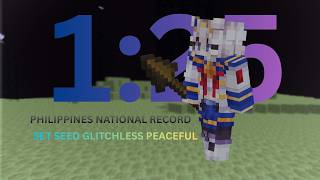 SET SEED GLITCHLESS PEACEFUL IN (1:25) NATIONAL RECORD