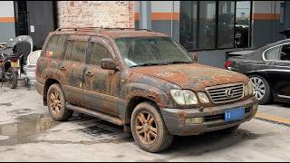 We Spent a Fortune Restoring This Forgotten Lexus LX470 | Full Restoration