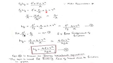 Laminar and Turbulent flow (Darcy Weisbach and Chezys equation) Lecture 4 By PSS